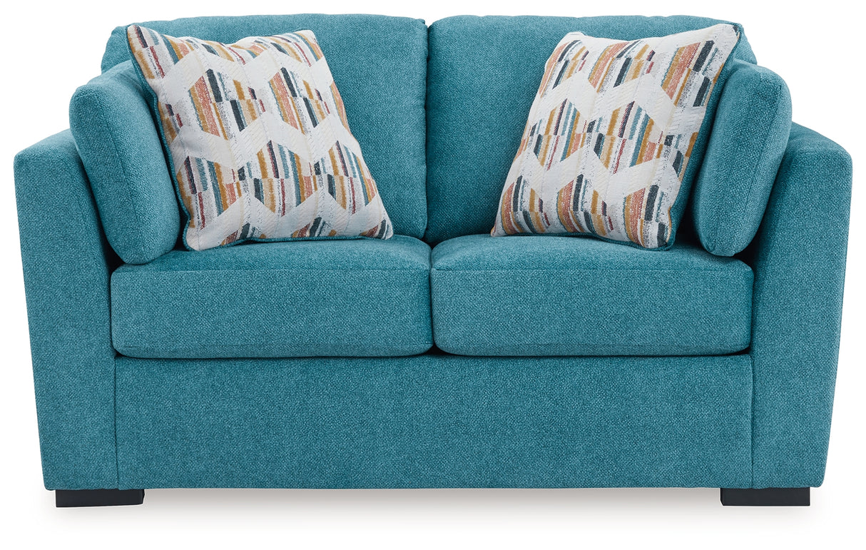 Keerwick Queen Sofa Sleeper, Loveseat and Oversized Chair from Ashley - Luna Furniture
