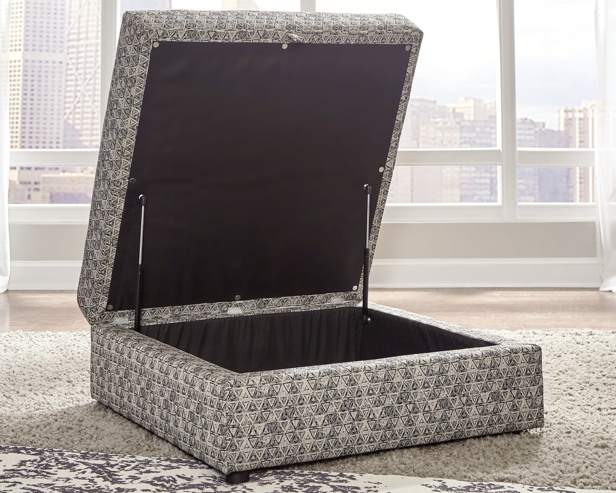 Kellway Bisque 6-Piece Sectional with Ottoman from Ashley - Luna Furniture