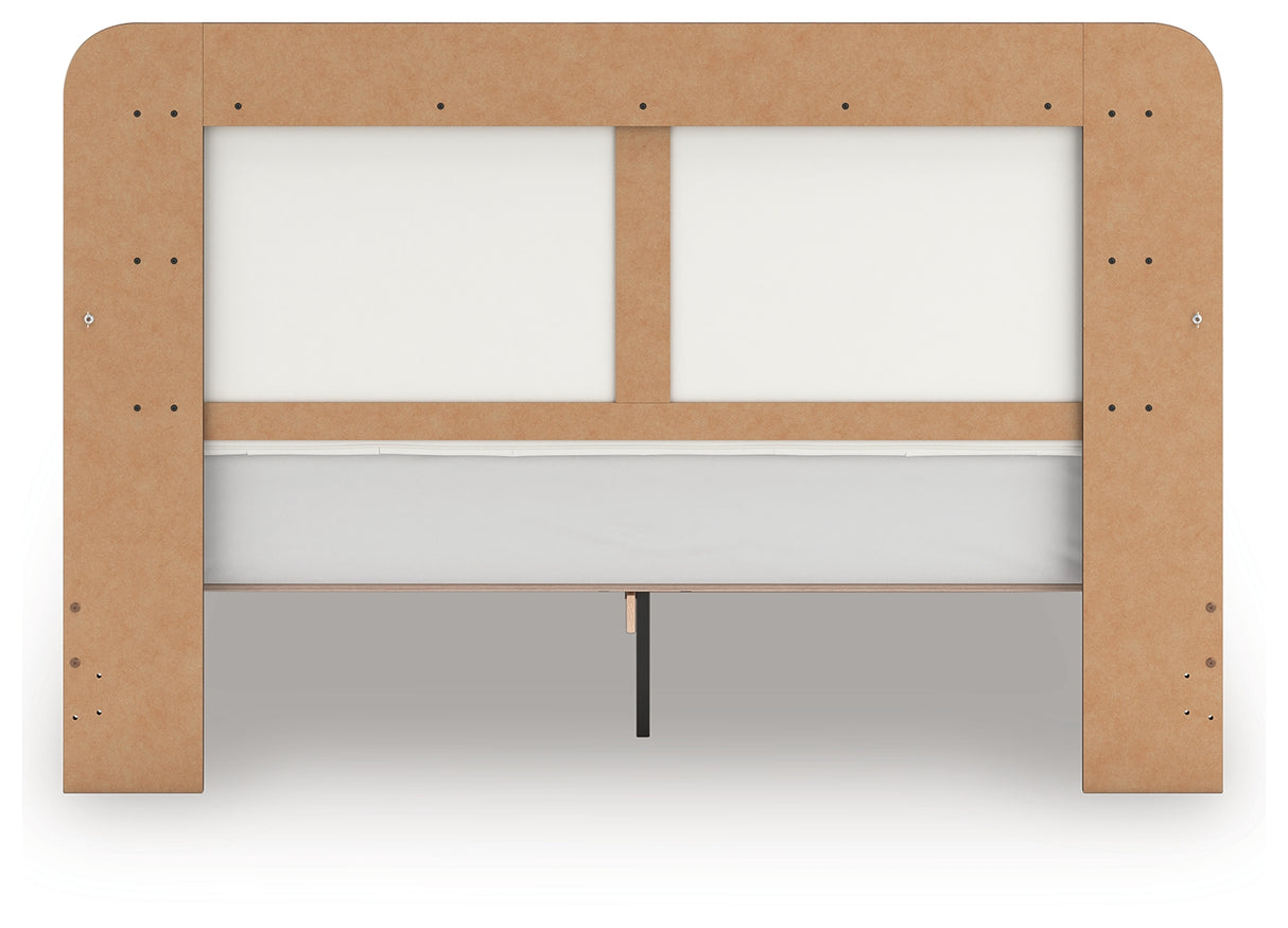 Kendanport King Platform Bed, Dresser, Mirror and Nightstand from Ashley Furniture - Luna Furniture