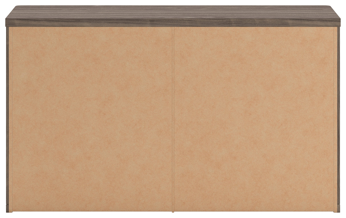 Kendanport White/Brown King Upholstered Bed, Dresser and Nightstand from Ashley - Luna Furniture