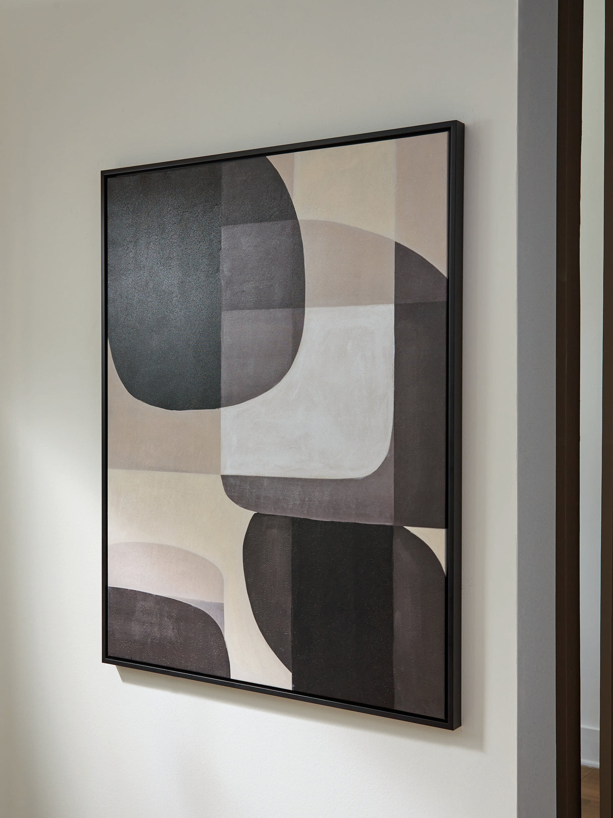 Kesleigh Black/White Wall Art from Ashley - Luna Furniture