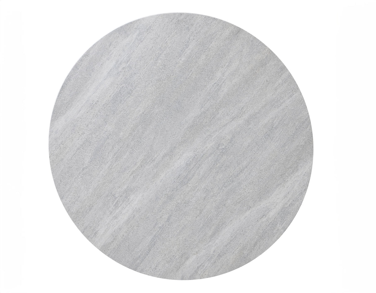 Keyla Faux-Marble Round End Table from Steve Silver - Luna Furniture