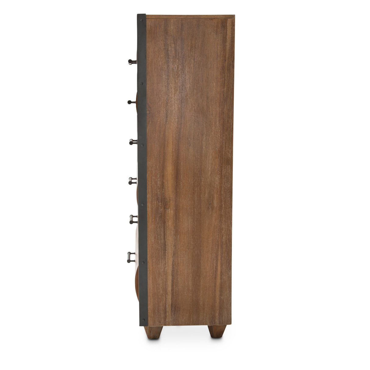 Brooklyn Walk Burnt Umber 6-drawer Vertical Chest from Michael Amini - Luna Furniture