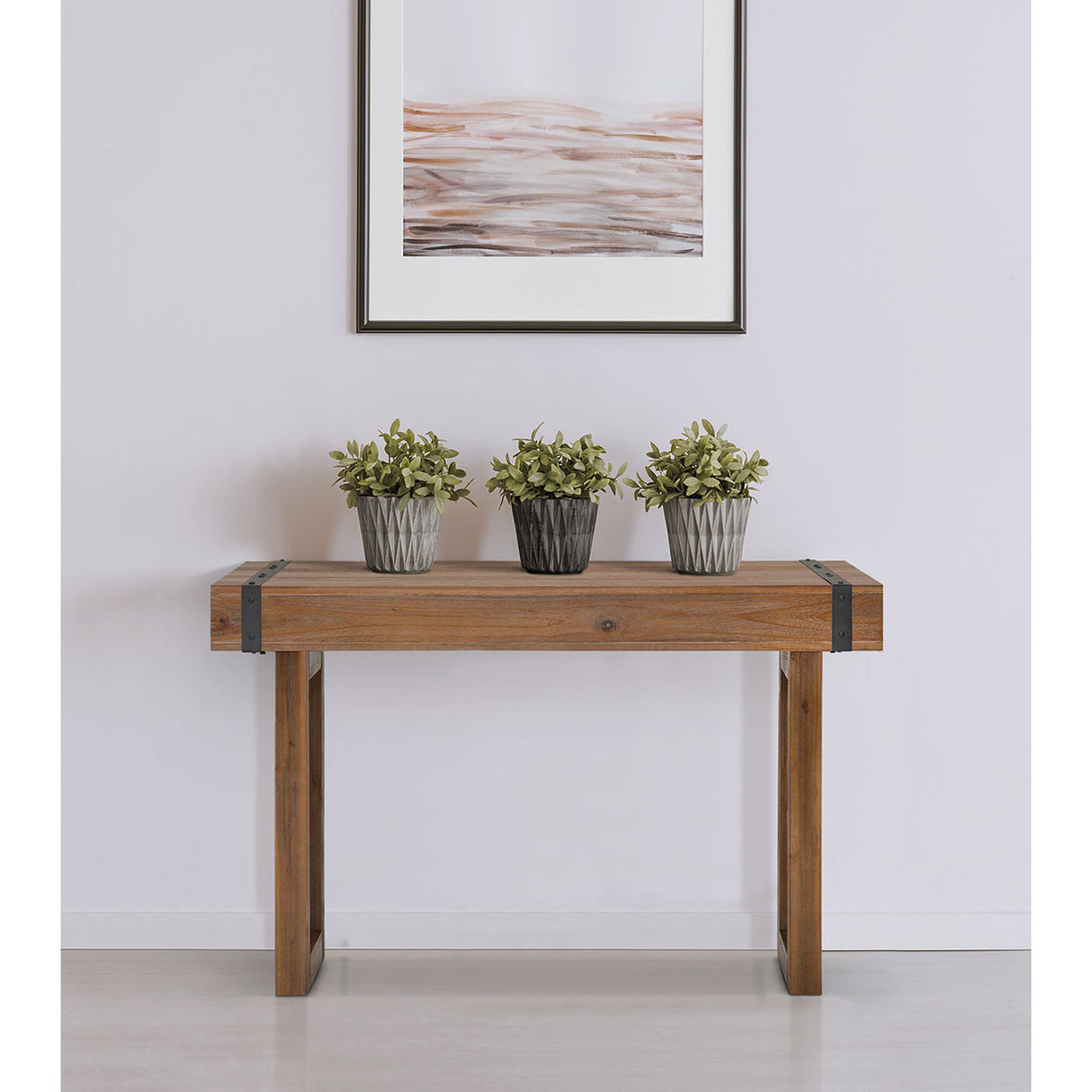 Brooklyn Walk Burnt Umber Console Table from Michael Amini - Luna Furniture