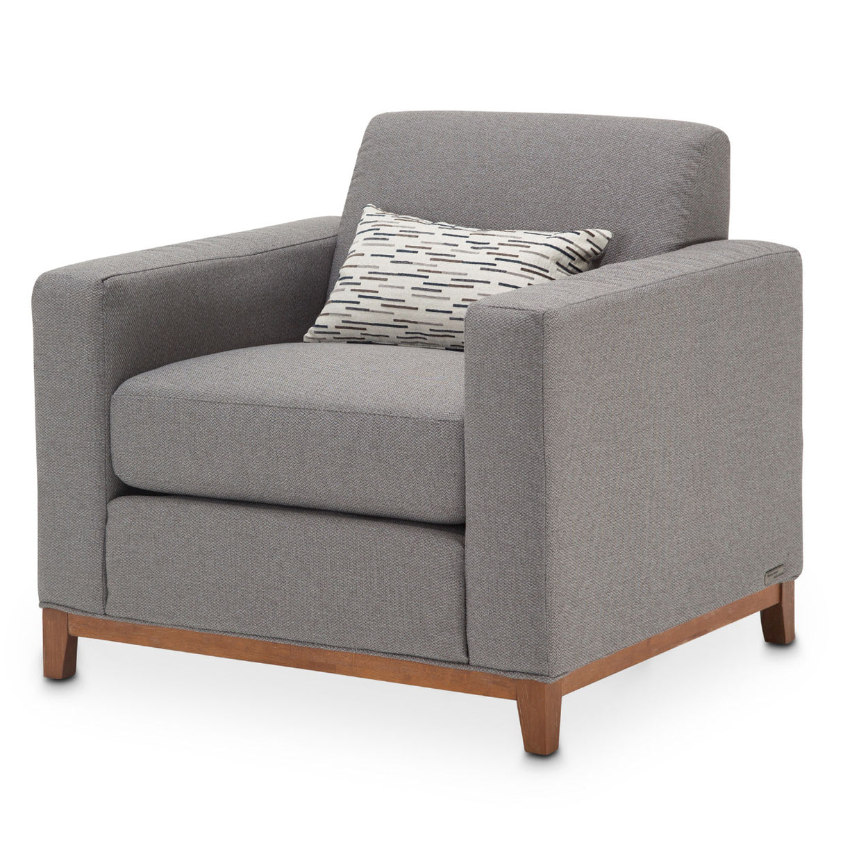 Brooklyn Walk Burnt Umber Brooklynwalk Chair Gmt Burntumber from Michael Amini - Luna Furniture