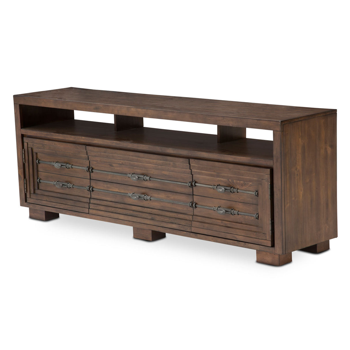 Carrollton Rustic Ranch Tv Console from Michael Amini - Luna Furniture