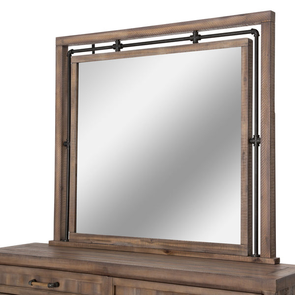 Crossings Reclaimed Barn Dresser Mirror