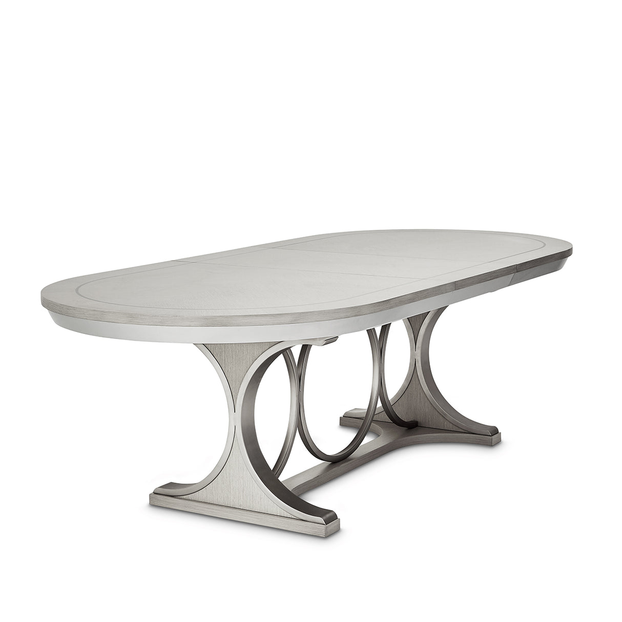 Eclipse Moonlight Oval Dining Table from Michael Amini - Luna Furniture