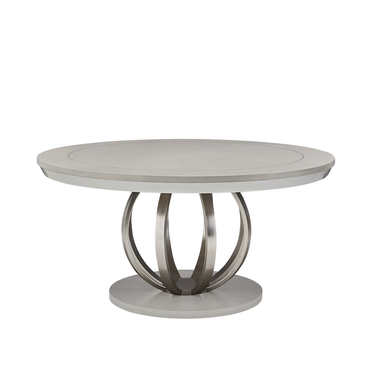 Eclipse Moonlight Round Dining Table from Michael Amini - Luna Furniture