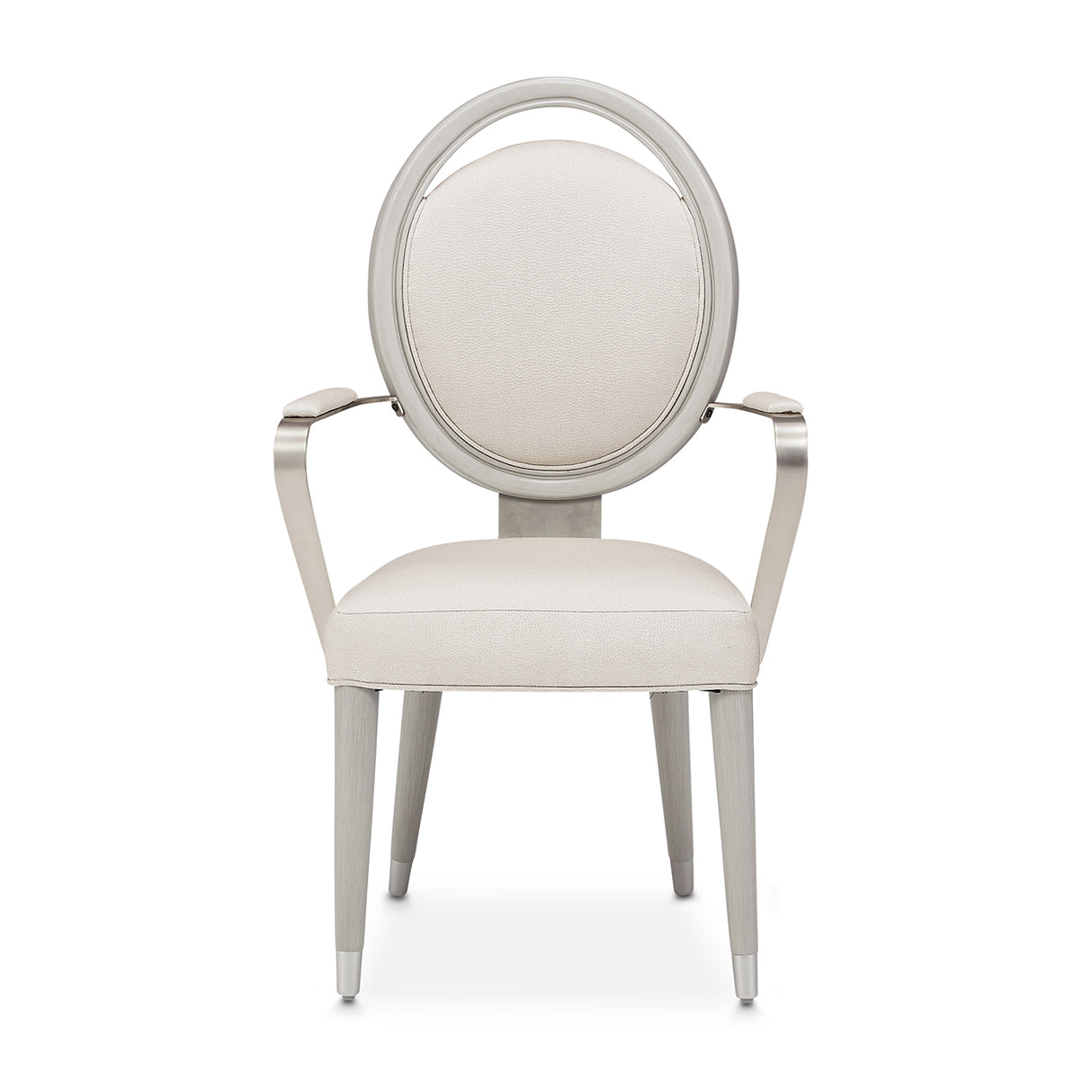 Eclipse Moonlight Dining Arm Chair from Michael Amini - Luna Furniture