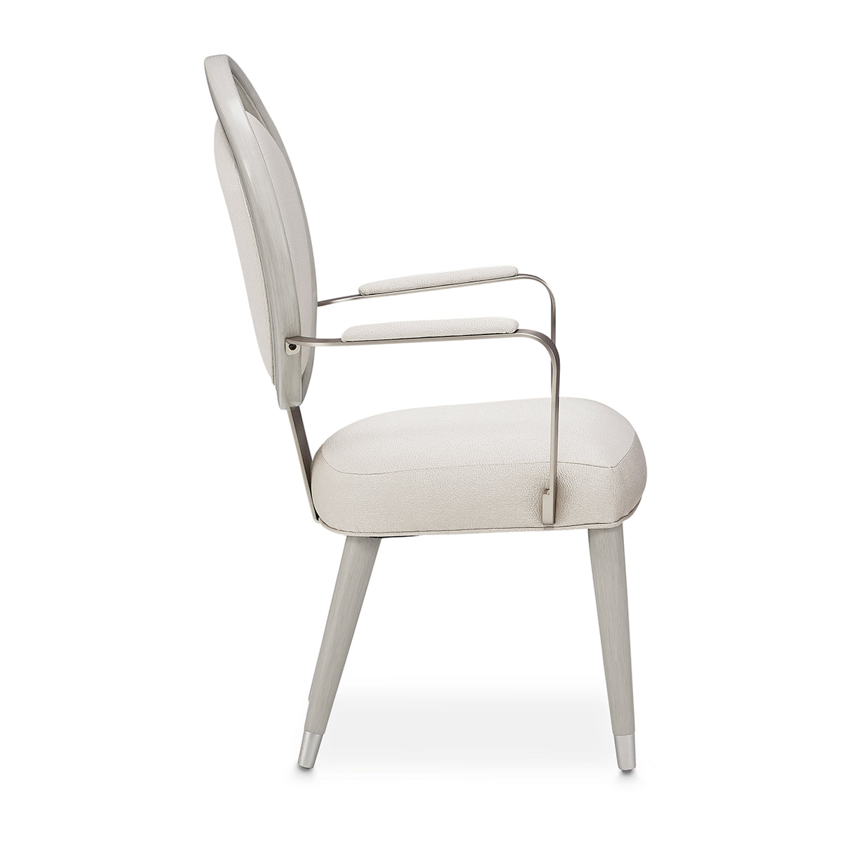 Eclipse Moonlight Dining Arm Chair from Michael Amini - Luna Furniture