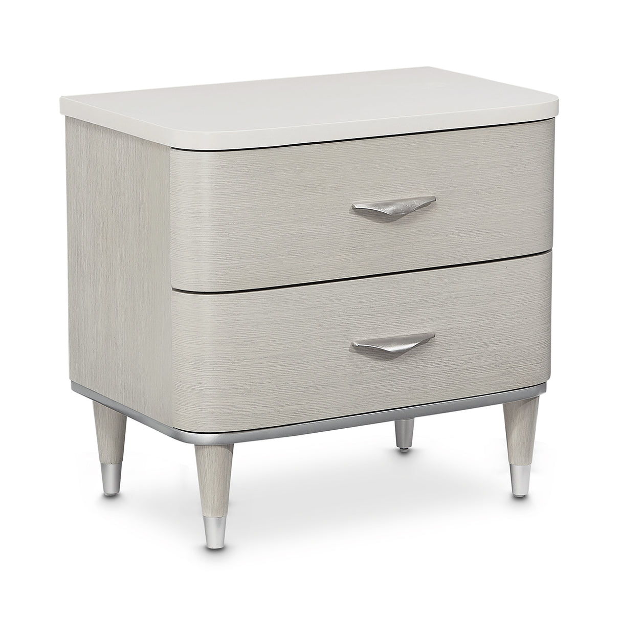 Eclipse Moonlight Nightstand from Michael Amini - Luna Furniture