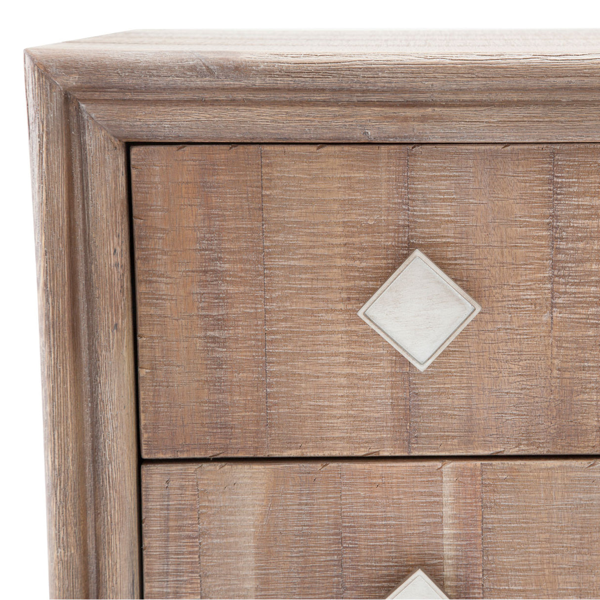 Hudson Ferry Driftwood 6-drawer Chest from Michael Amini - Luna Furniture