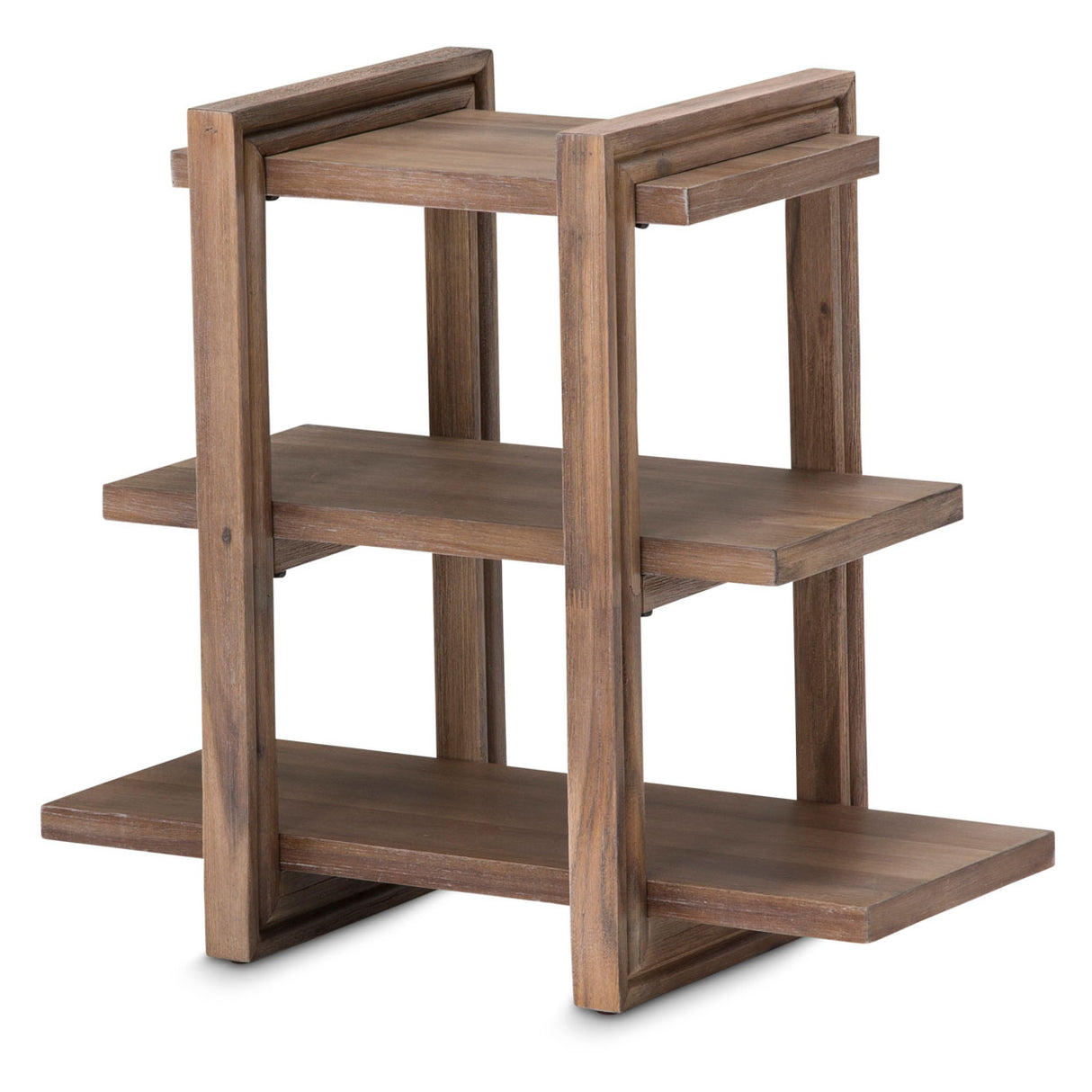 Hudson Ferry Driftwood Chair Side Table from Michael Amini - Luna Furniture