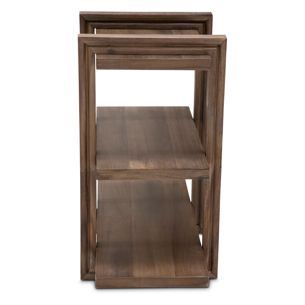 Hudson Ferry Driftwood Chair Side Table from Michael Amini - Luna Furniture