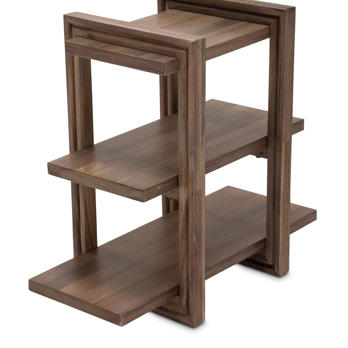 Hudson Ferry Driftwood Chair Side Table from Michael Amini - Luna Furniture