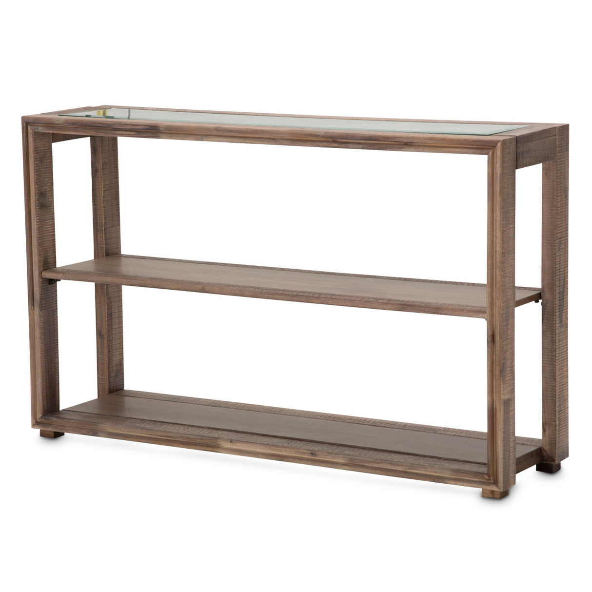 Hudson Ferry Driftwood Console Table from Michael Amini - Luna Furniture