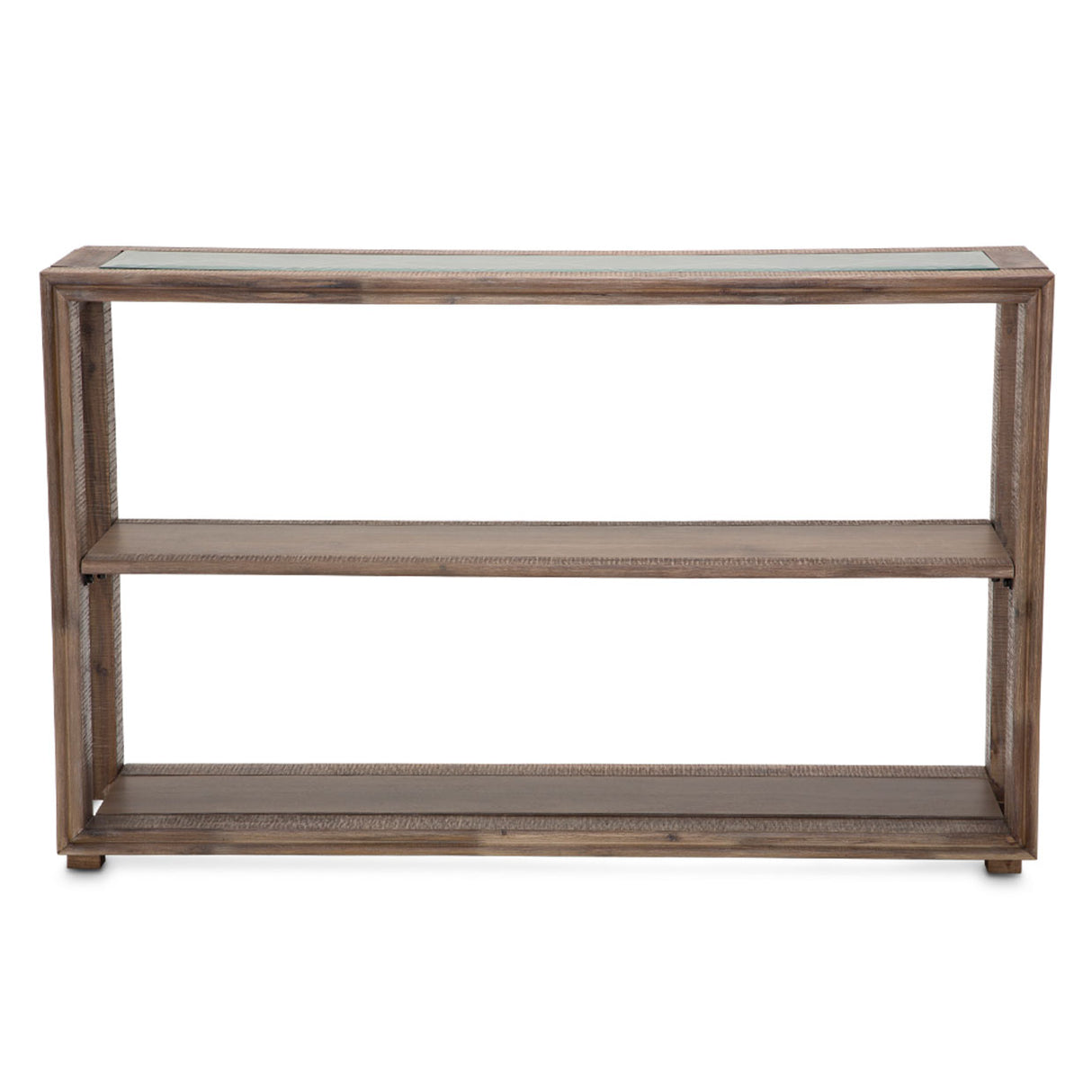 Hudson Ferry Driftwood Console Table from Michael Amini - Luna Furniture