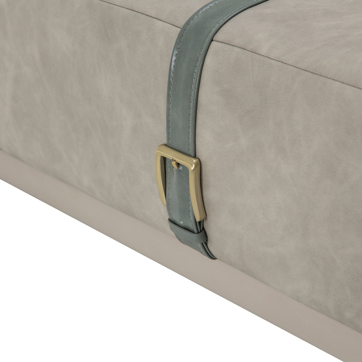 Menlo Station Eucalyptus Rectangular Cocktail Ottoman from Michael Amini - Luna Furniture