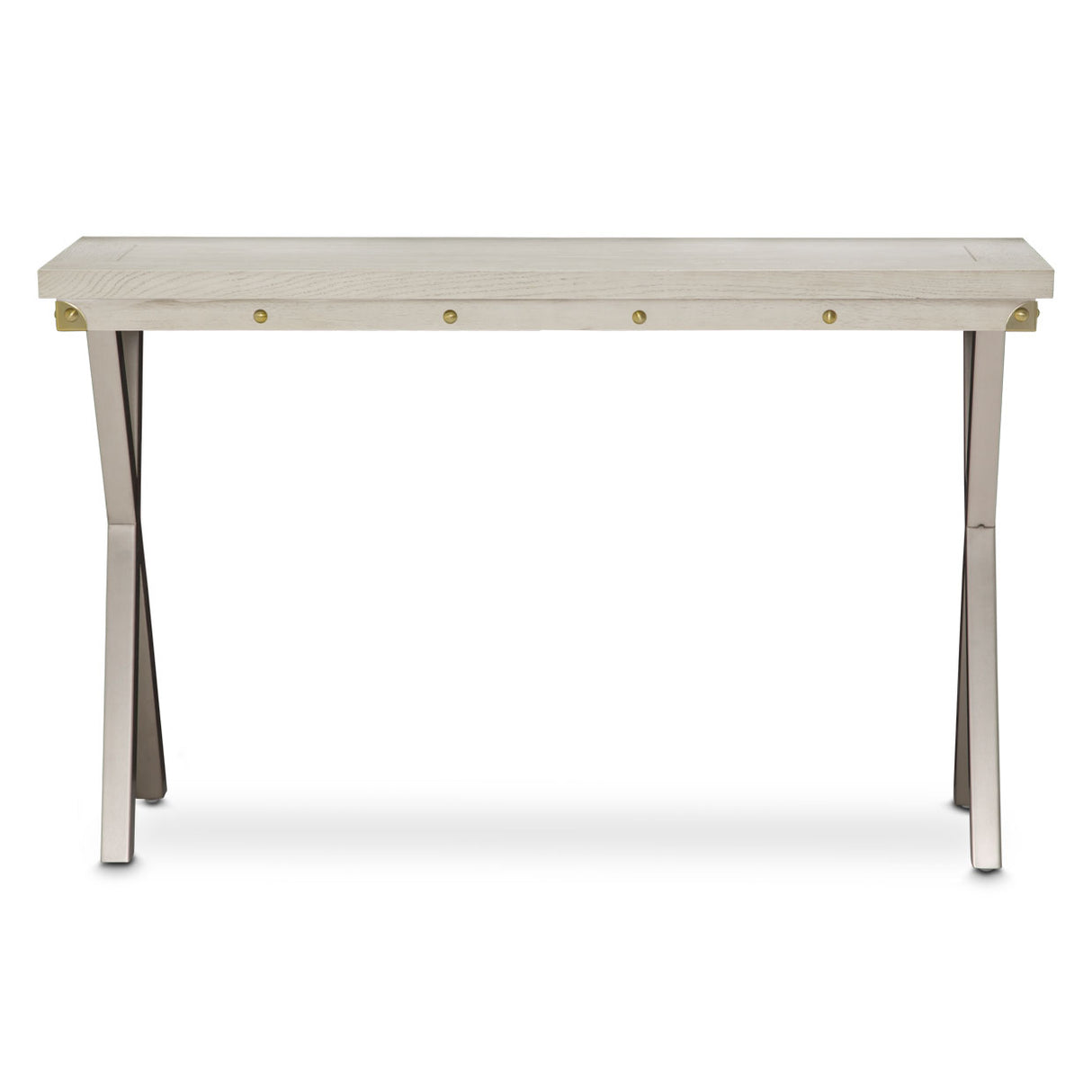 Menlo Station Eucalyptus Console Table from Michael Amini - Luna Furniture