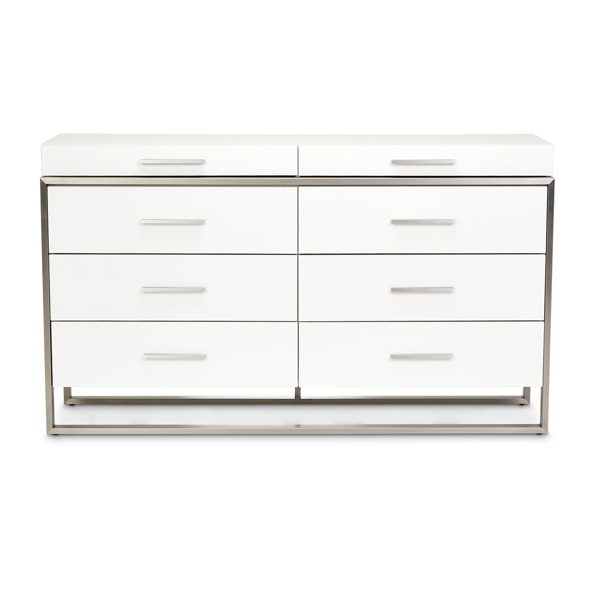 Marquee Cloud White Dresser from Michael Amini - Luna Furniture