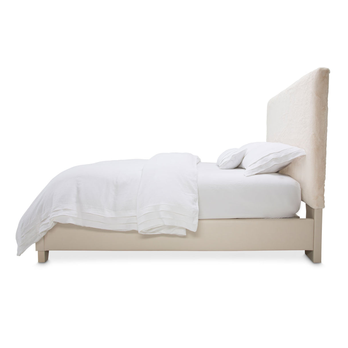 A La Carte Emerson Uholstered Bed (2 Pc) from Michael Amini - Luna Furniture