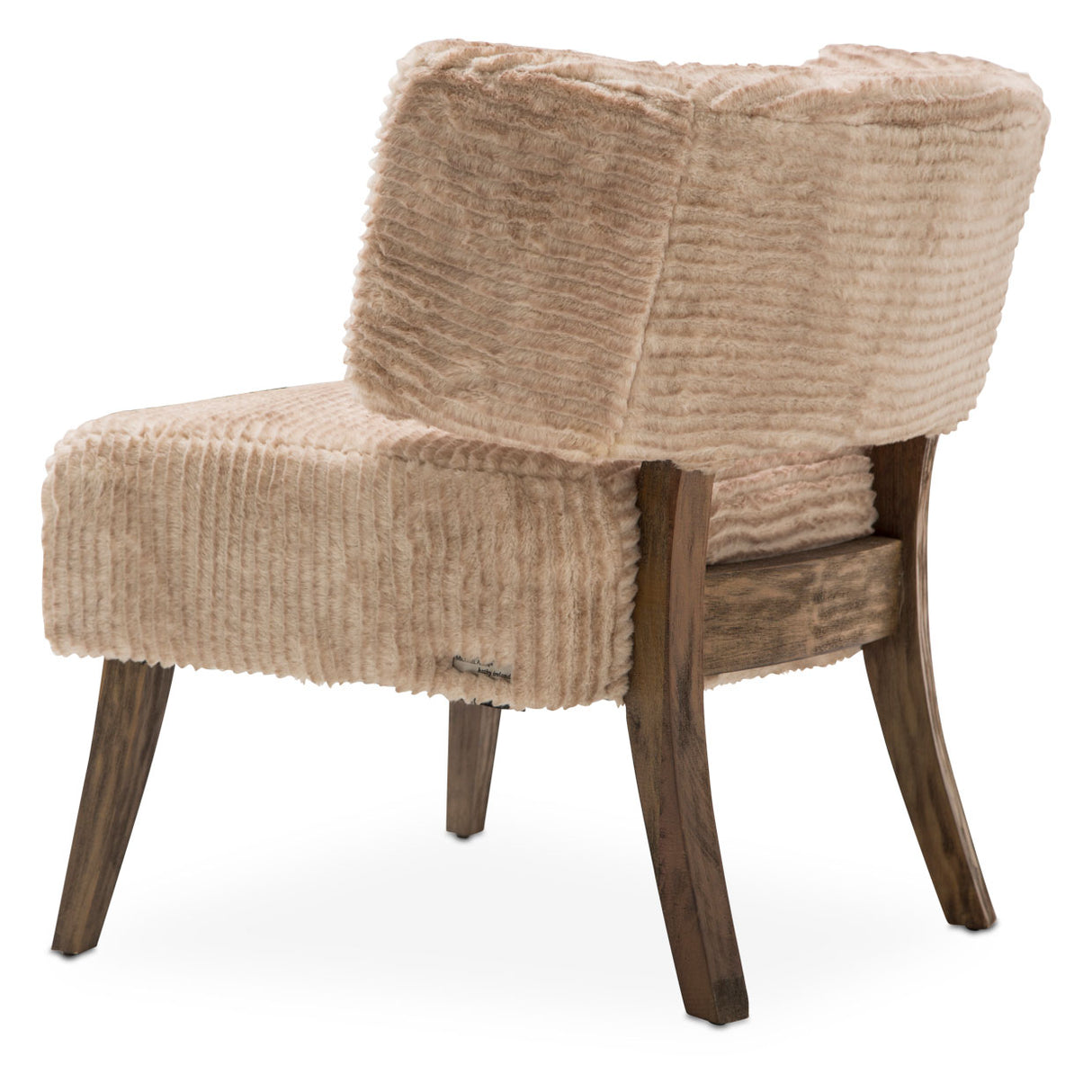 A La Carte Boardwalk Faux-fur Accent Chair from Michael Amini - Luna Furniture