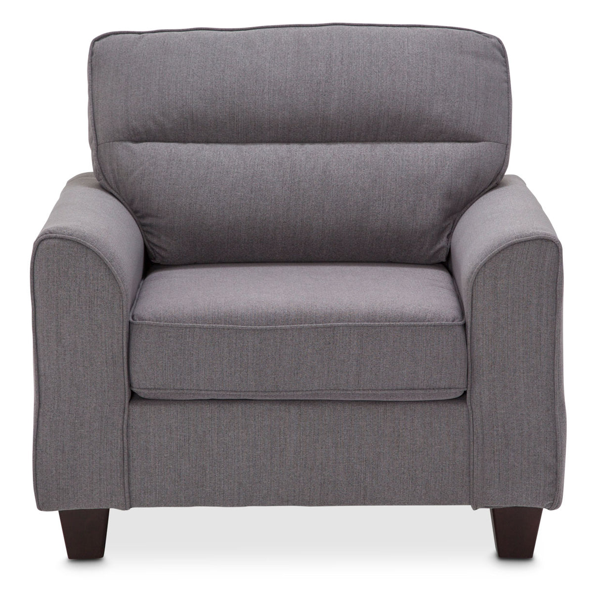 A La Carte Light Espresso Millenial Chair Graphite from Michael Amini - Luna Furniture