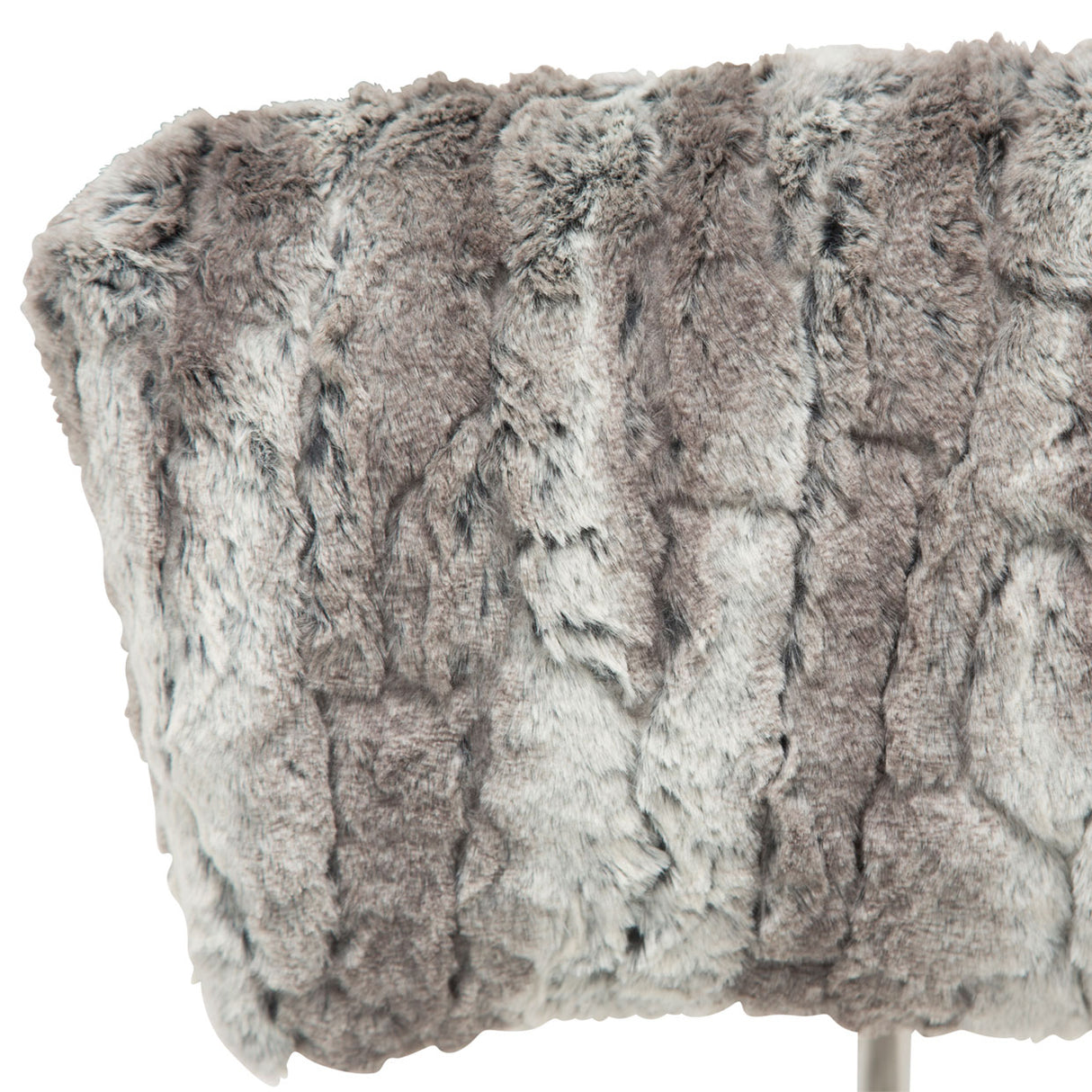 A La Carte Brushed Silver Pebble Beach Rocker Chair Moondust from Michael Amini - Luna Furniture