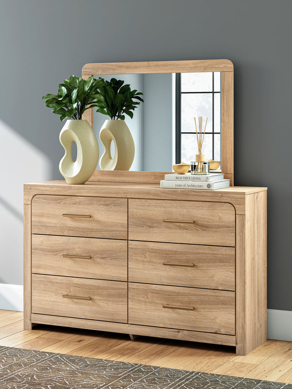 Kinlanni Tan Bedroom Mirror (Mirror Only)