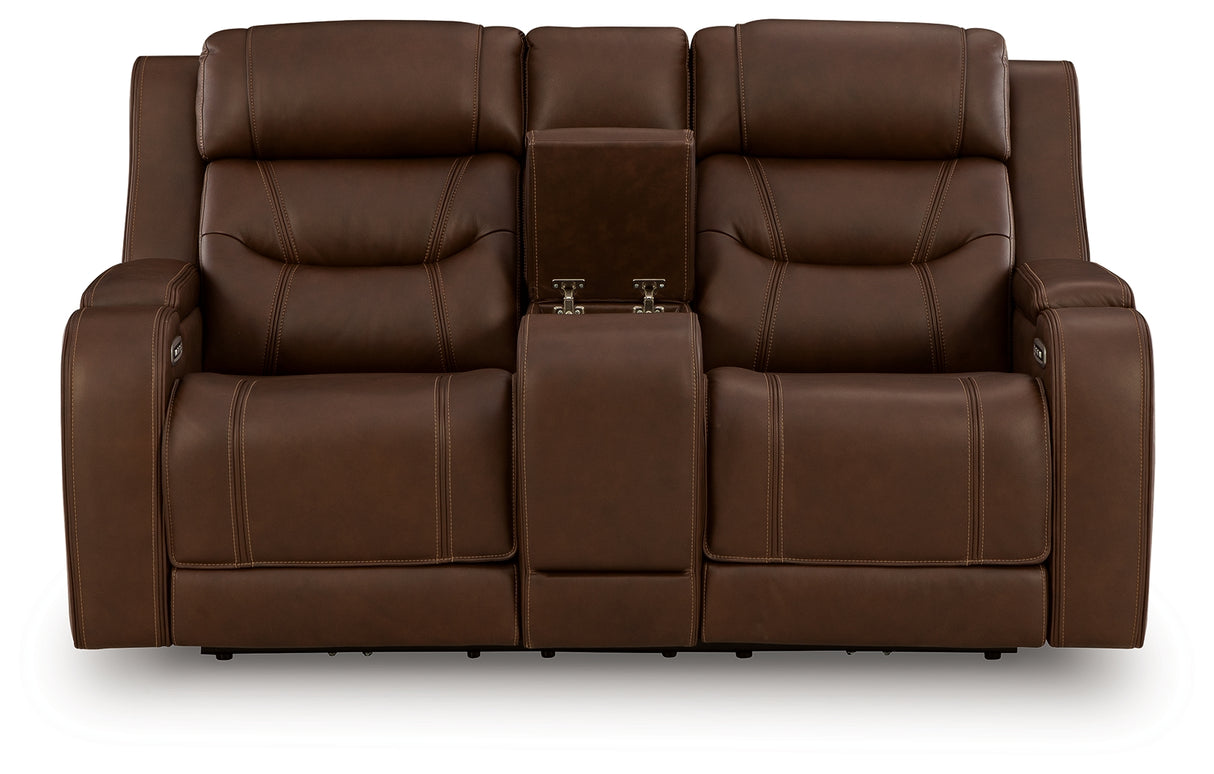 Knightington Sofa and Loveseat in Brown from Ashley - Luna Furniture