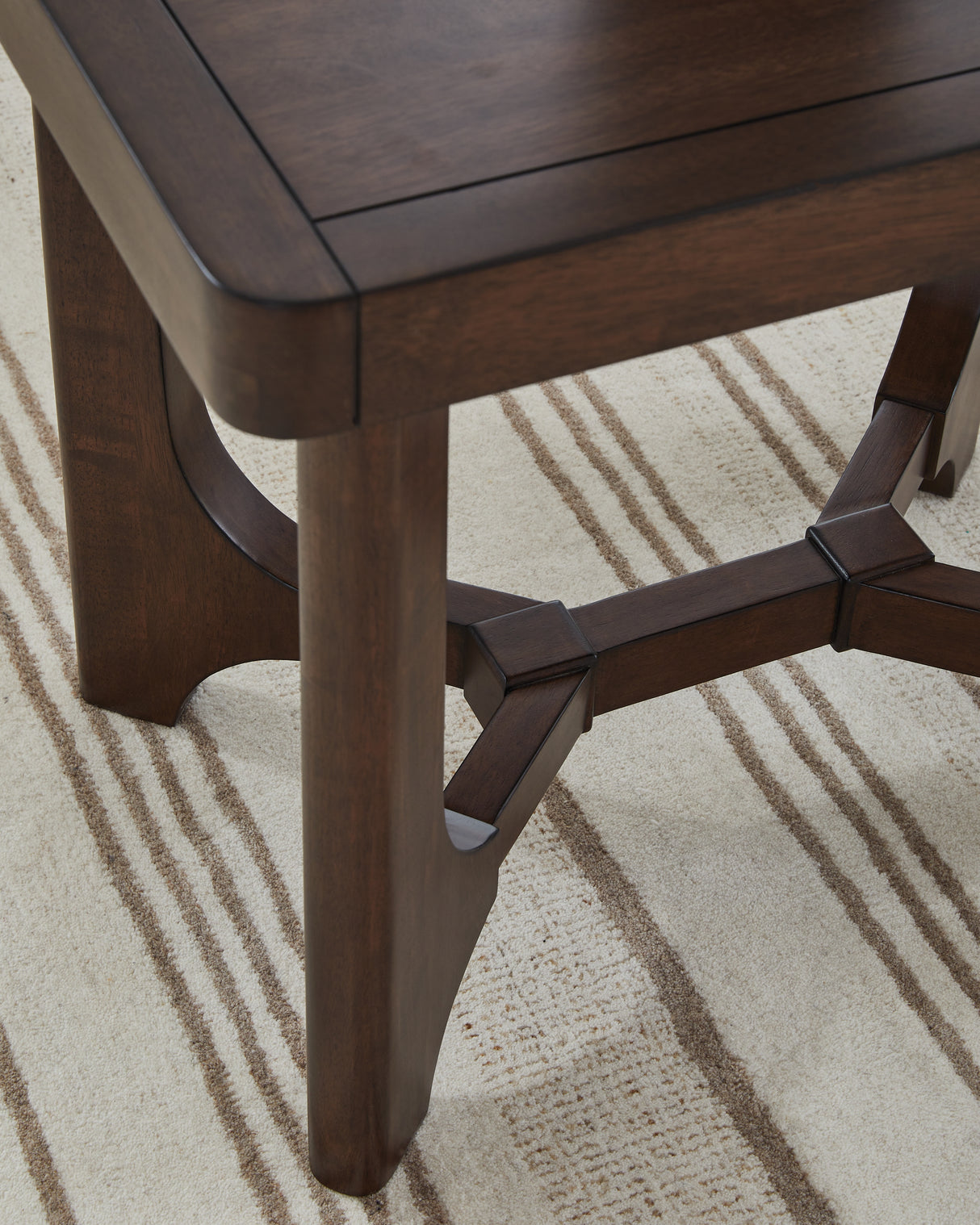 Korestone Dark Brown End Table from Ashley - Luna Furniture