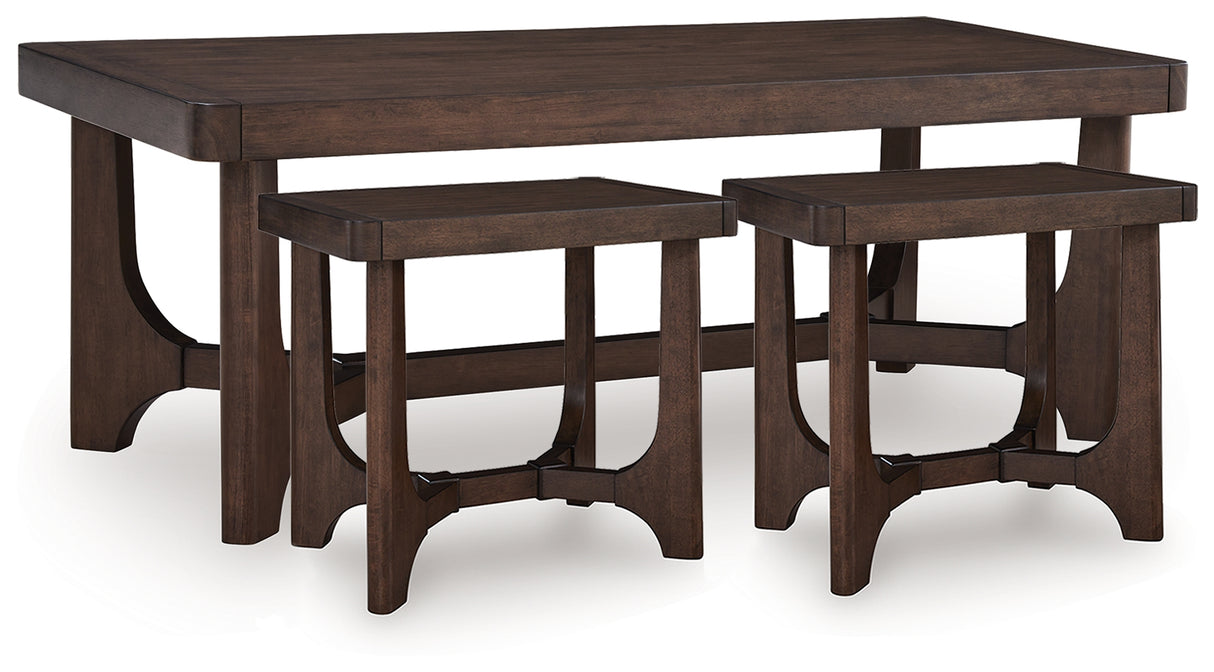 Korestone in Dark Brown from Ashley - Luna Furniture