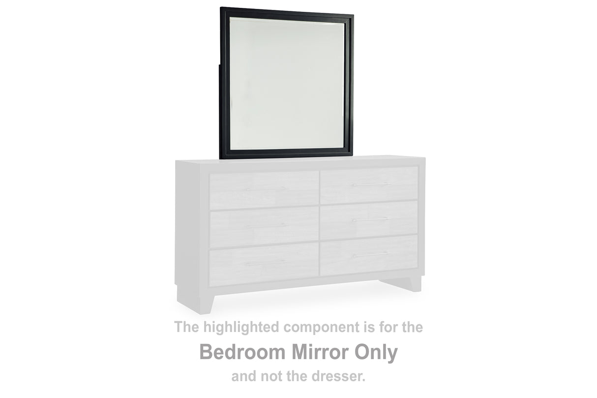 Kraeburn Brown/Black Bedroom Mirror (Mirror Only) from Ashley - Luna Furniture