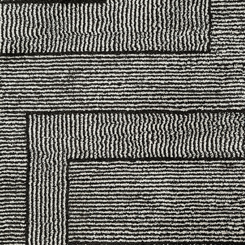 Kurtmen Black/Ivory Medium Rug from Ashley Furniture - Luna Furniture