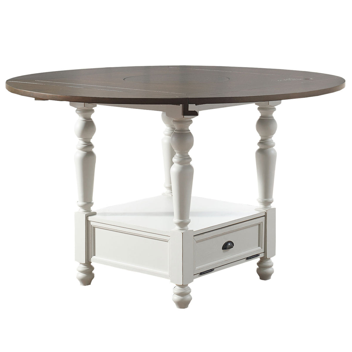 Joanna Brown 59" Round Counter Table from Steve Silver - Luna Furniture