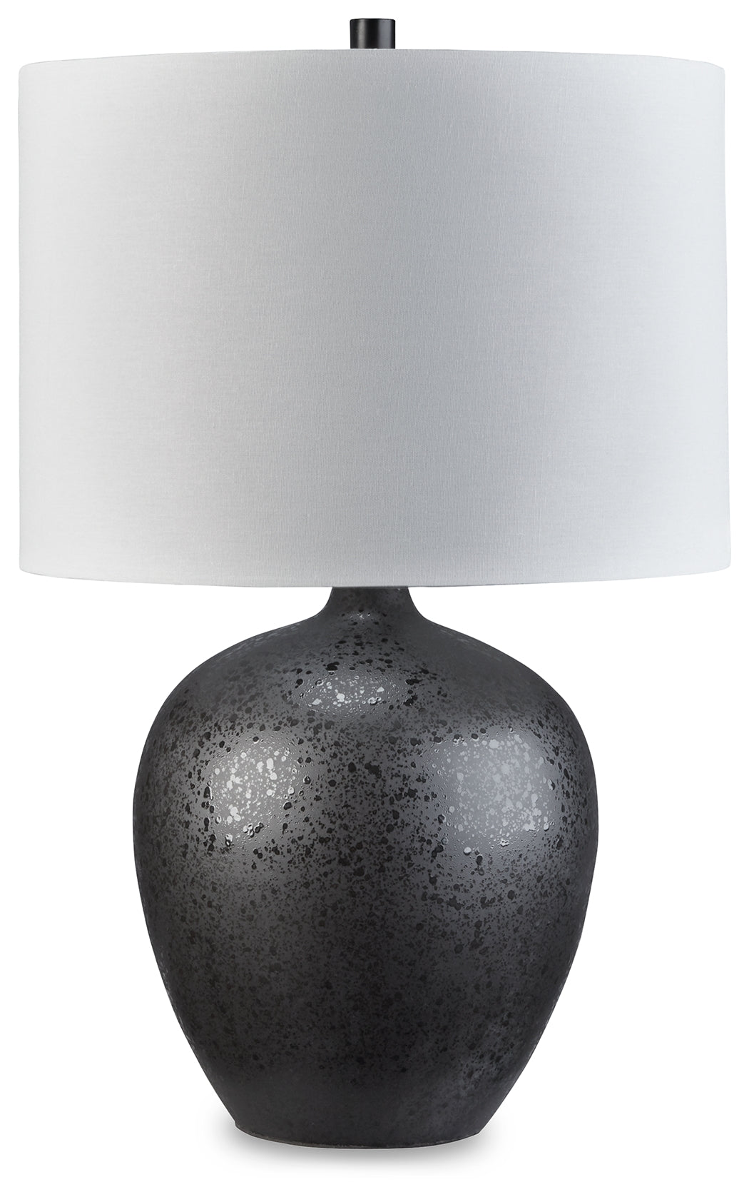 Ladstow 2-Piece Table Lamp Set in Black from Ashley - Luna Furniture