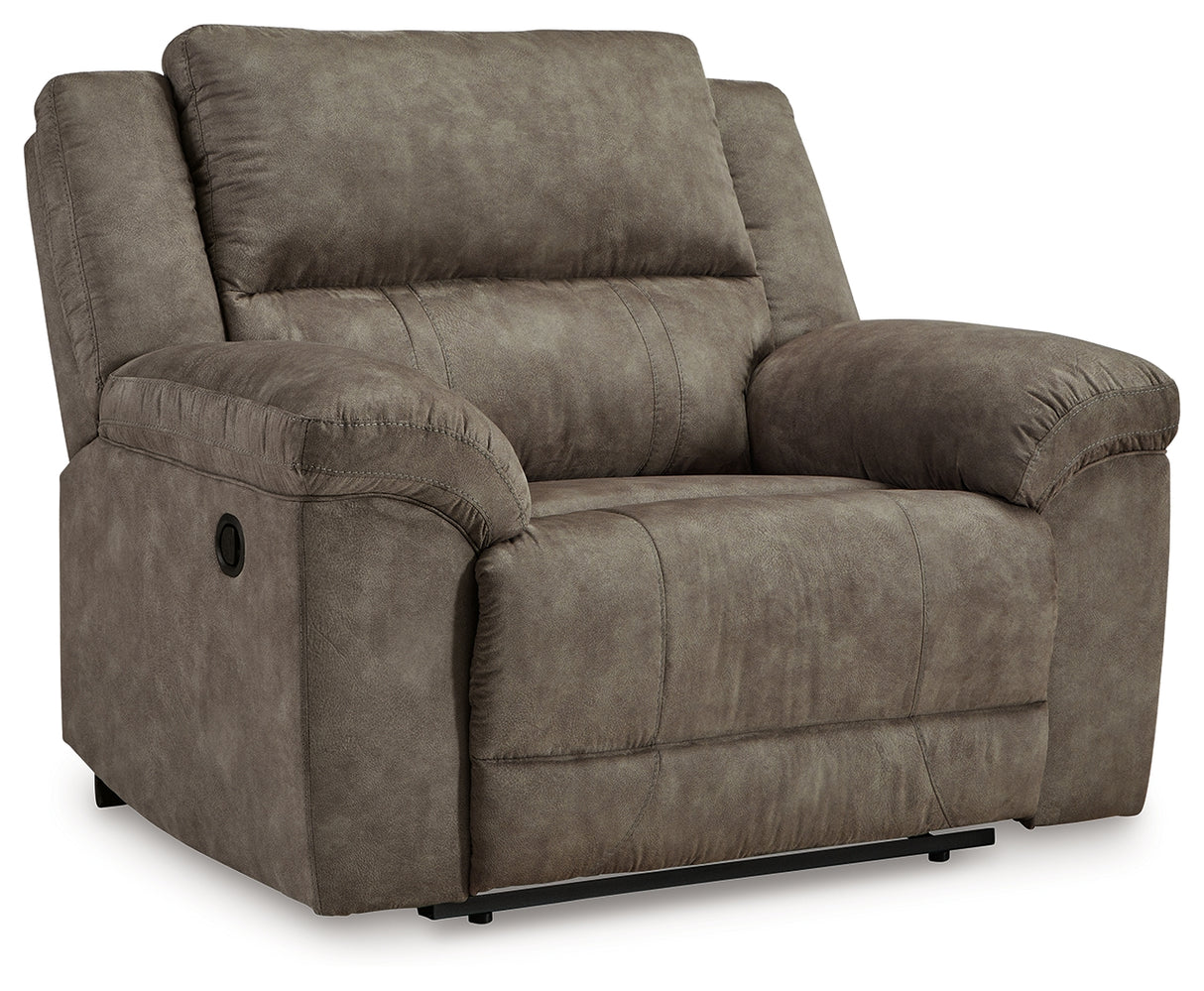 Laresview Reclining Loveseat and Oversized Recliner from Ashley - Luna Furniture