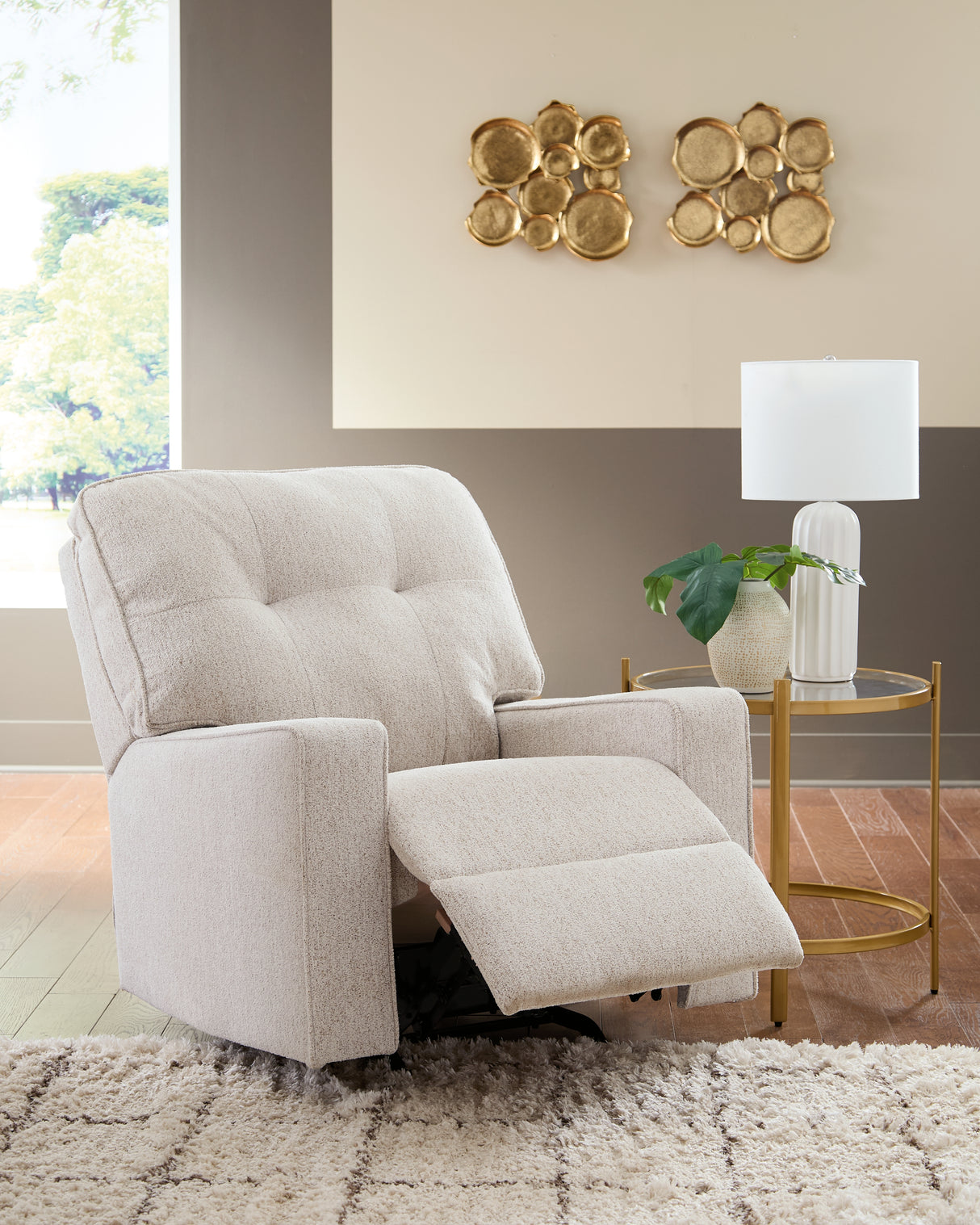 Larimer Sofa and Recliner from Ashley - Luna Furniture