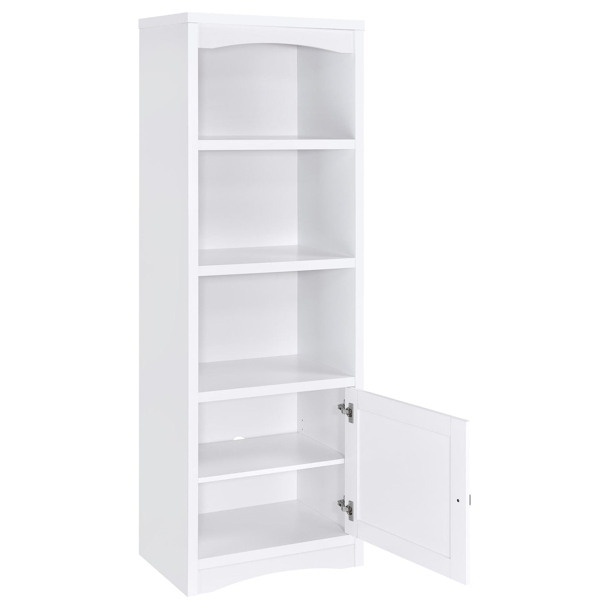 Laughlin White 3-Piece Entertainment Center TV Stand from Coaster - Luna Furniture