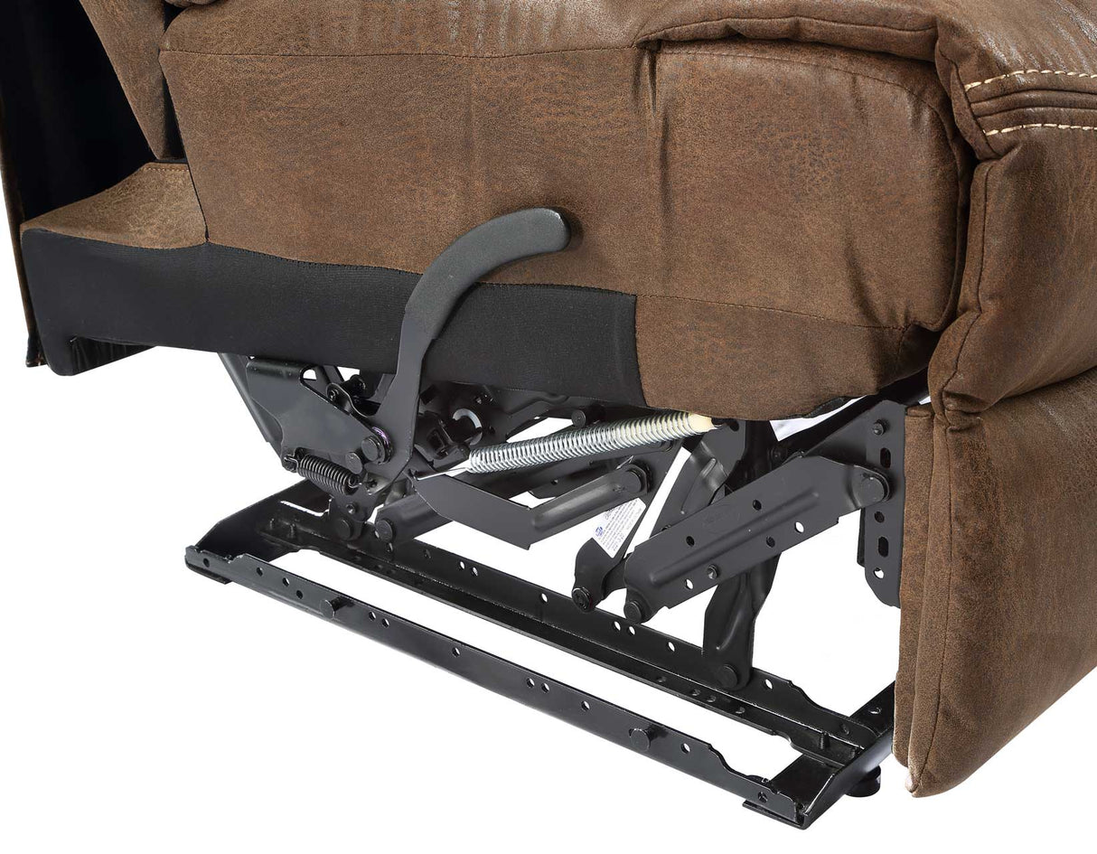 Lehi Warm Brindle 6-Piece Reclining Sectional from Steve Silver - Luna Furniture