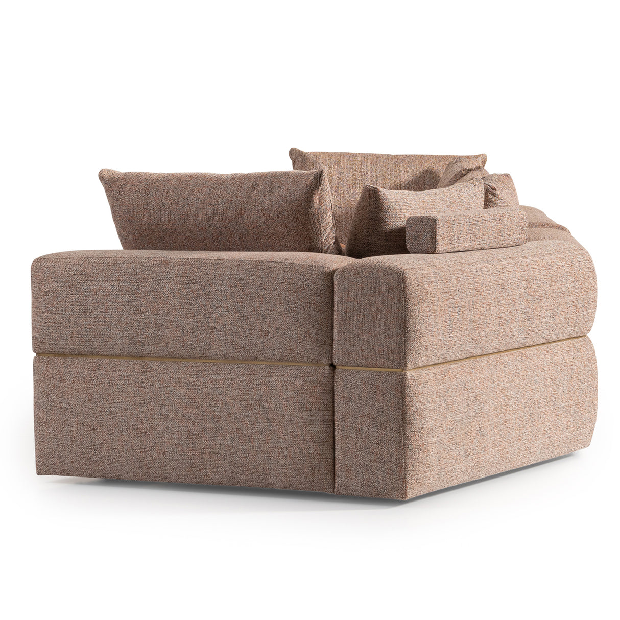 Amora Eggshell Walnut 2 Pc Sofa Bonfire Eggshell Walnut from Michael Amini - Luna Furniture