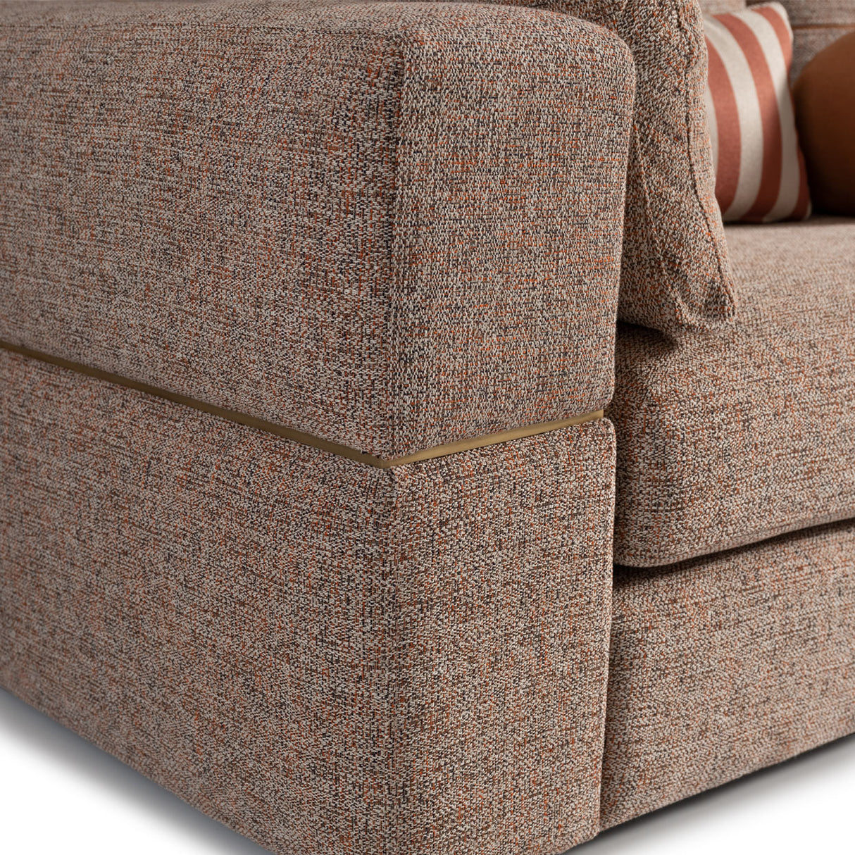 Amora Eggshell Walnut 2 Pc Sofa Bonfire Eggshell Walnut from Michael Amini - Luna Furniture