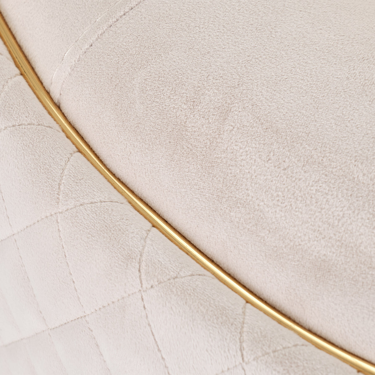 Ariana Gold Sofa Beige Gold from Michael Amini - Luna Furniture