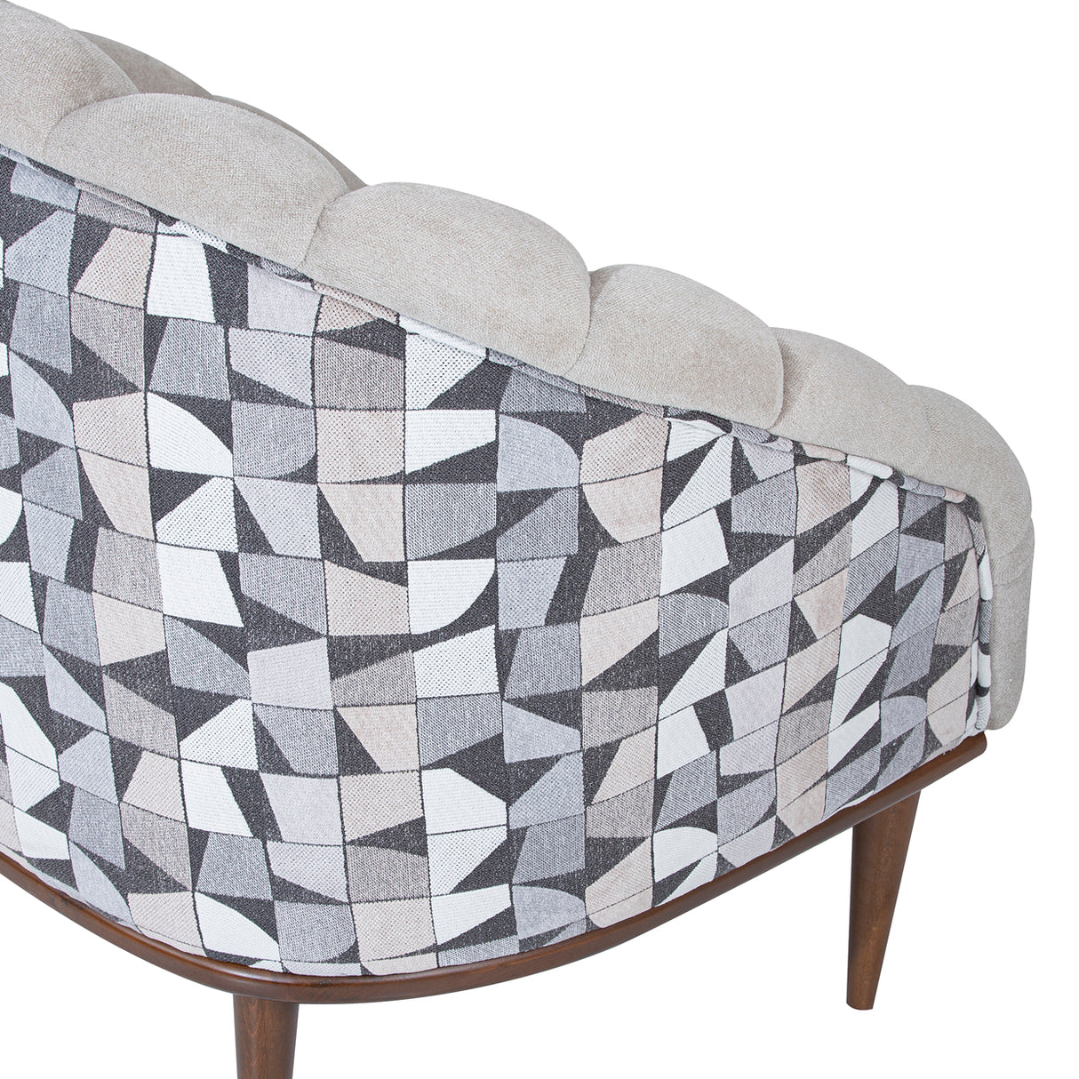 Balboa Warm Walnut Accent Chair Warm Walnut from Michael Amini - Luna Furniture