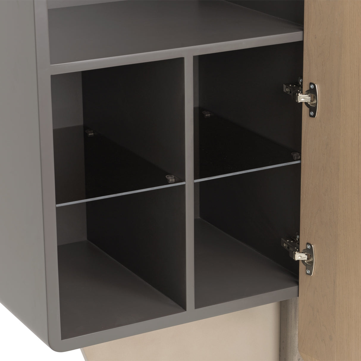 Bristol Point Saddle Brown Bar Cabinet from Michael Amini - Luna Furniture