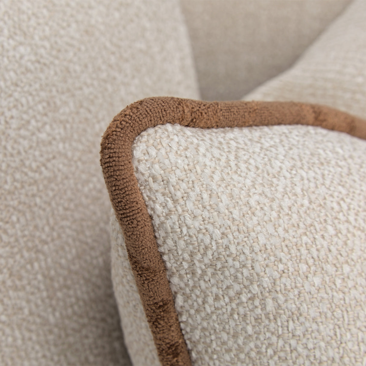 Cloche Dark Bronz Mansion Sofa Latte Dark Bronze from Michael Amini - Luna Furniture