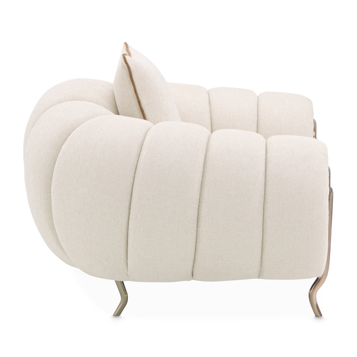 Cloche Dark Bronz Matching Chair Dark Bronze from Michael Amini - Luna Furniture