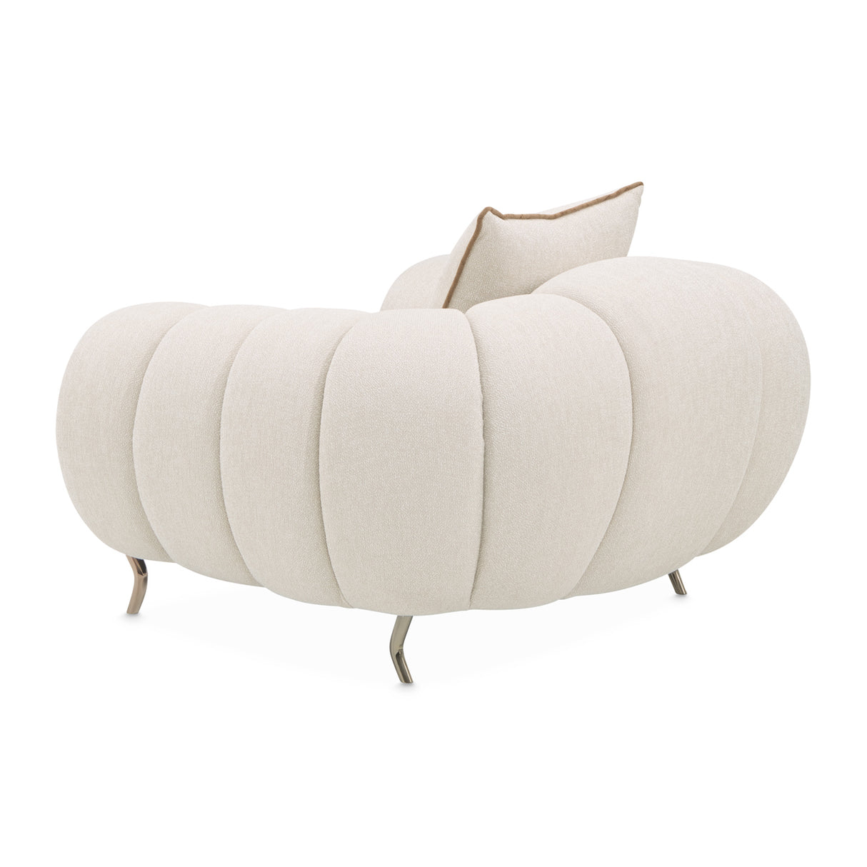 Cloche Dark Bronz Matching Chair Dark Bronze from Michael Amini - Luna Furniture