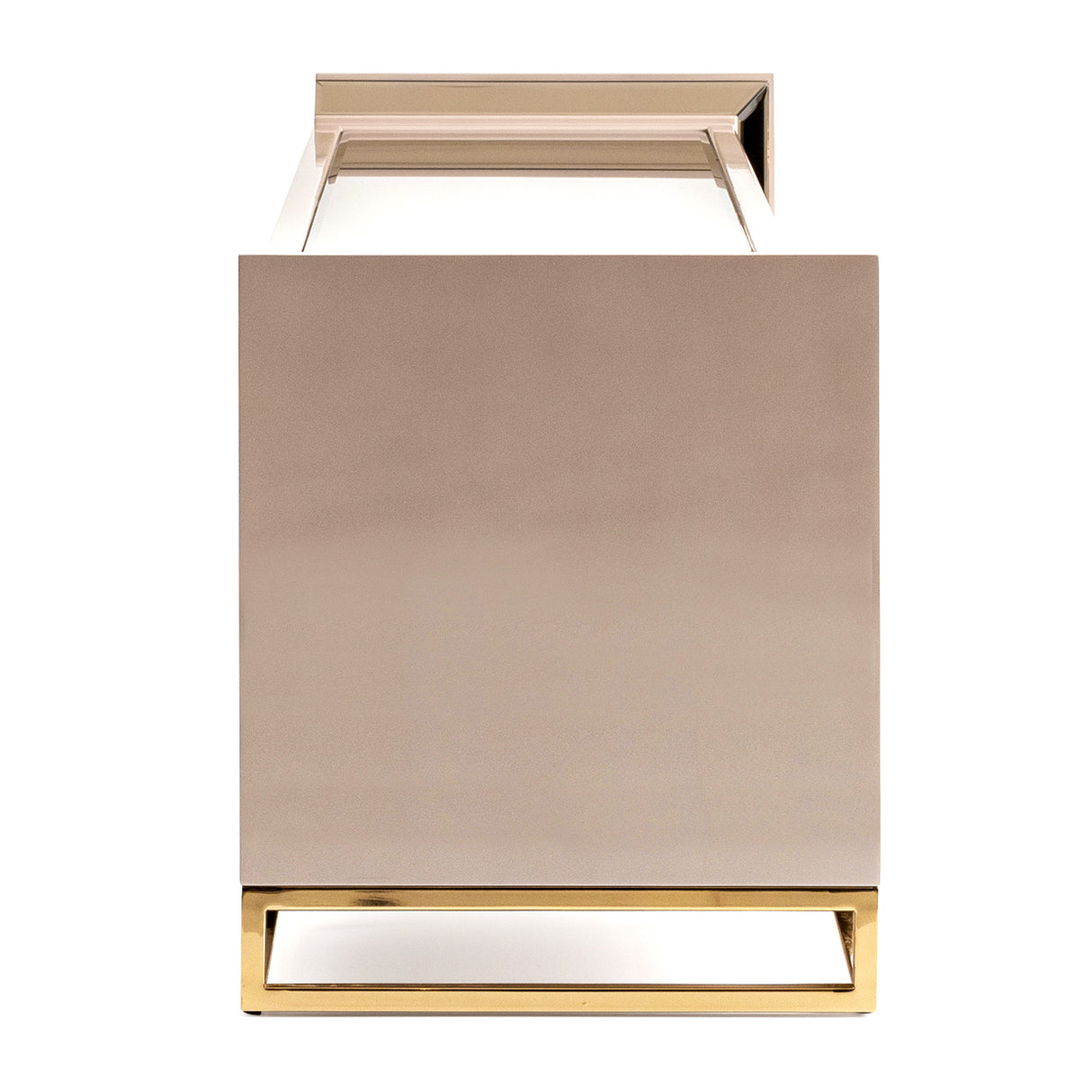 Carmela Shimmer Ivory Media Cabinet from Michael Amini - Luna Furniture
